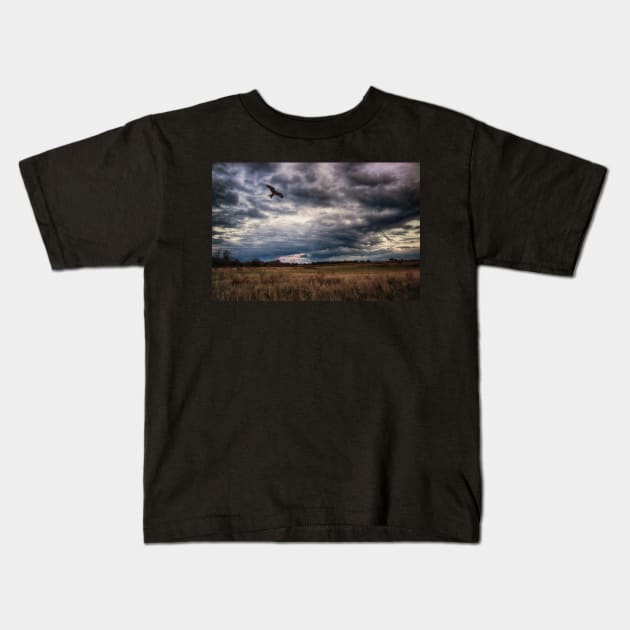 Peace in The Storm Kids T-Shirt by InspiraImage